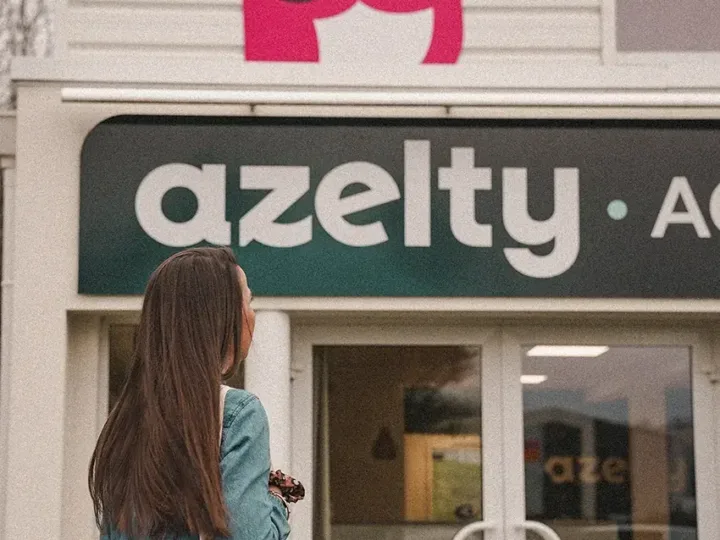 L’entrée de l’agence web Azelty à Vannes