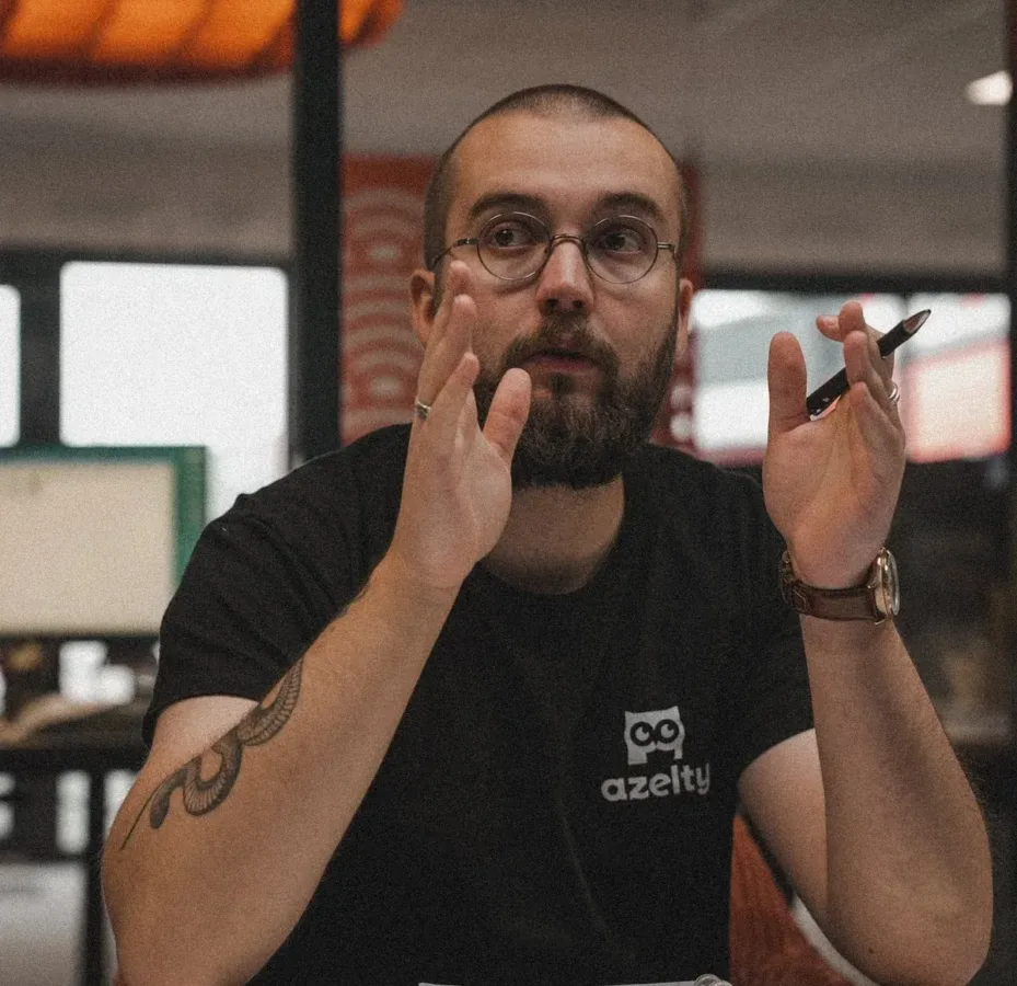 Romain, développeur chez Azelty, explique les enjeux du projet